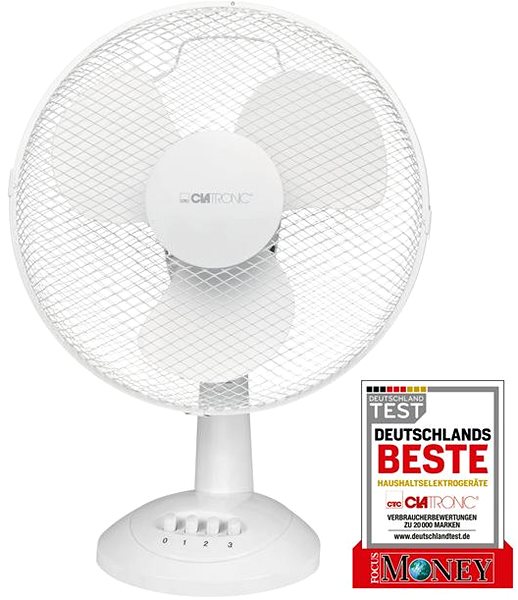 Fan Clatronic VL 3602 table fan white ...