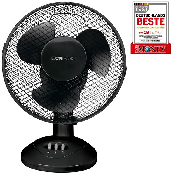 Fan Clatronic VL 3601 table fan black ...