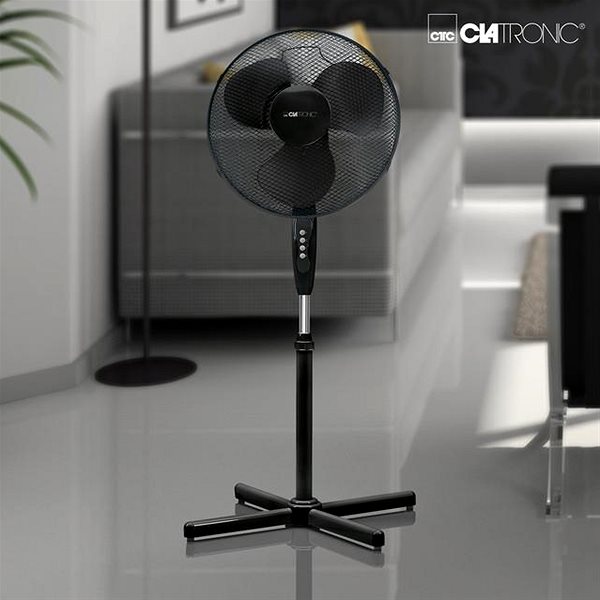 Fan Clatronic VL 3603 stand fan black ...