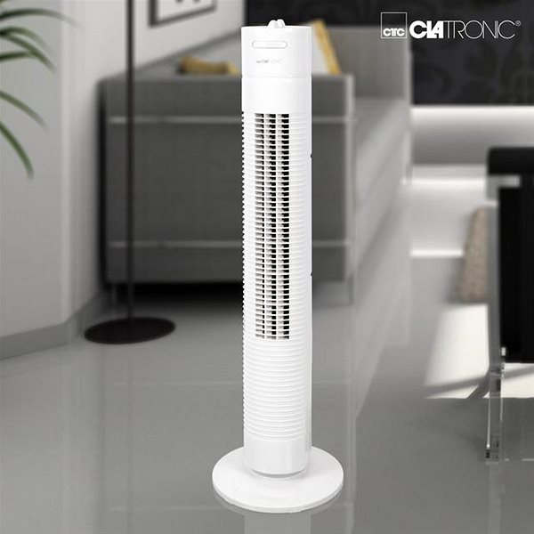 Fan Clatronic TVL 3770 standing fan white ...