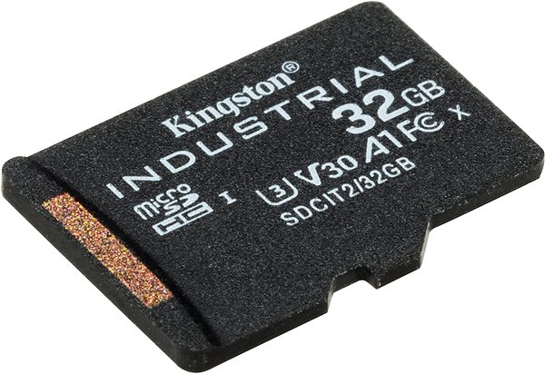 Memóriakártya Kingston MicroSDHC 32GB Industrial + SD adapter ...