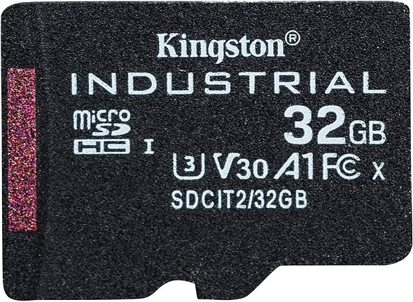 Pamäťová karta Kingston MicroSDHC 32 GB Industrial + SD adaptér ...