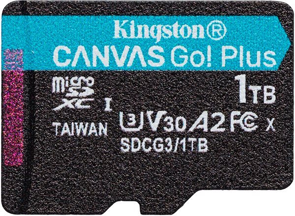 Speicherkarte Kingston MicroSDXC 1TB Canvas Go! Plus + SD-Adapter ...