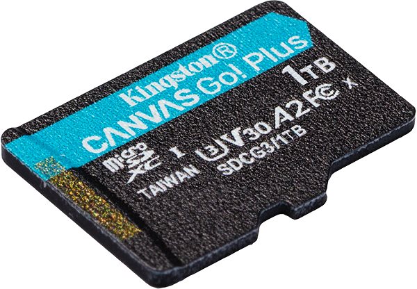 Pamäťová karta Kingston MicroSDXC 1TB Canvas Go! Plus + SD adaptér ...