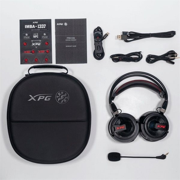 Gaming Headphones XPG PRECOG Package content
