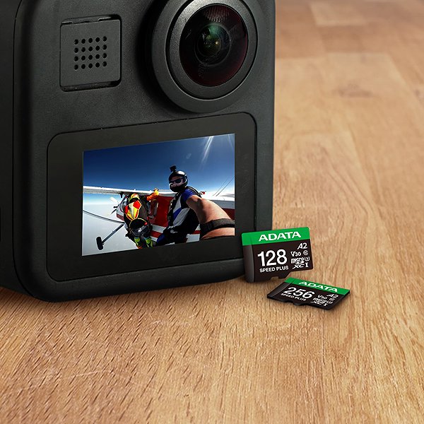 Speicherkarte ADATA MicroSDXC 128 GB Speed Plus + SD-Adapter ...