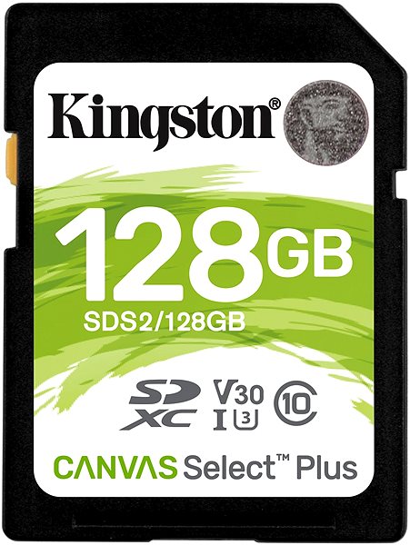 Pamäťová karta Kingston Canvas Select Plus SDXC 128GB Class 10 UHS-I ...