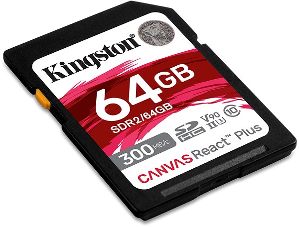 Pamäťová karta Kingston SDXC 64 GB Canvas React Plus ...