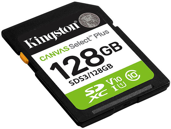 Speicherkarte Kingston SDXC 128 GB Canvas Select Plus Gen 3 ...