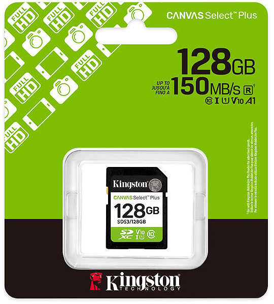 Speicherkarte Kingston SDXC 128 GB Canvas Select Plus Gen 3 ...