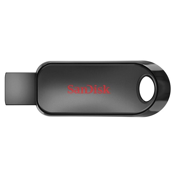 Flash Drive SanDisk Cruzer Snap 128GB Lateral view