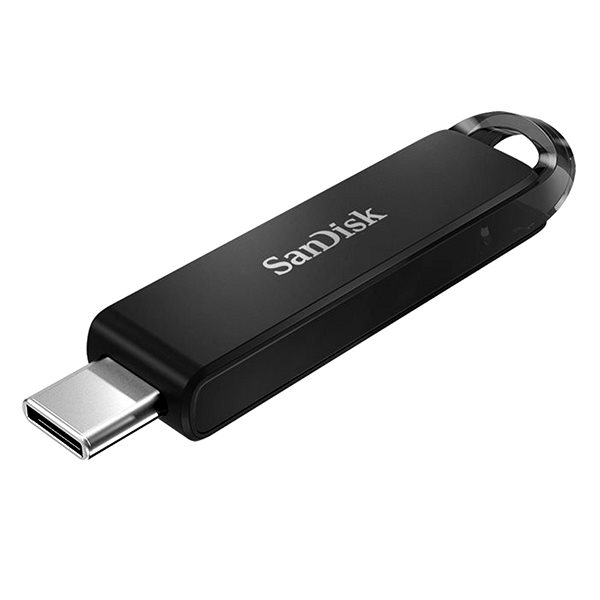 USB Stick SanDisk Ultra USB Typ C Flash-Laufwerk 64 GB Seitlicher Anblick