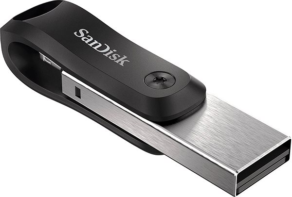USB Stick SanDisk iXpand Flash Drive Go 64 GB Seitlicher Anblick
