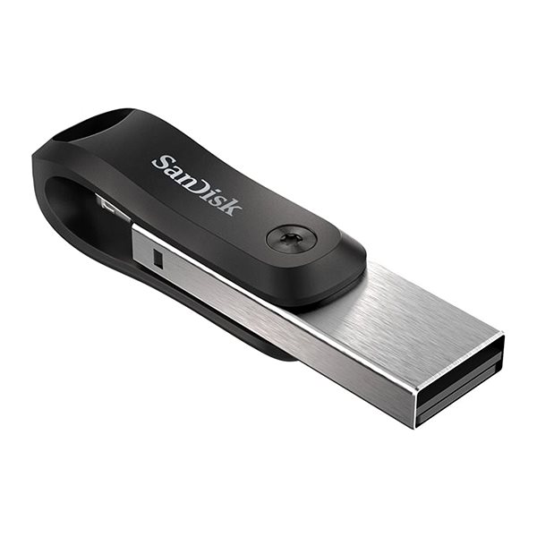 Flash Drive SanDisk iXpand Flash Drive Go 256GB Lateral view