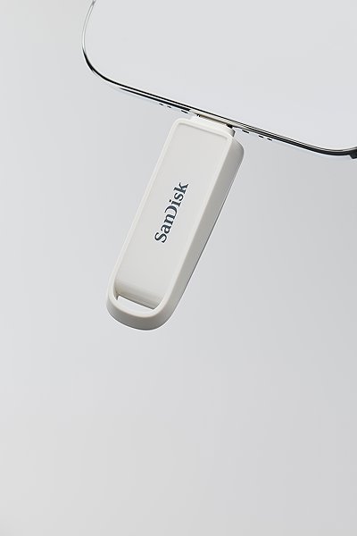 Flash Drive SANDISK iXpand Phone Drive USB-C 1TB, White ...