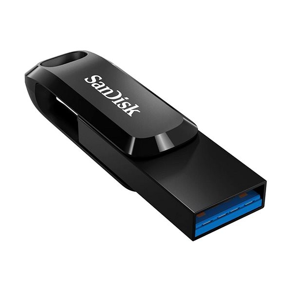 Flash Drive SanDisk Ultra Dual GO 64GB USB-C Lateral view