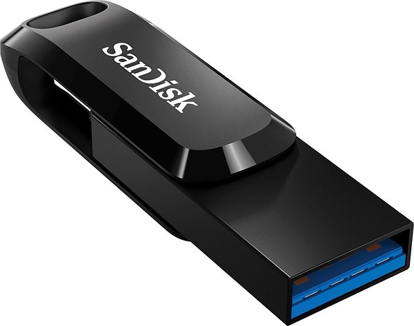 USB Stick SanDisk Ultra Dual GO 512 GB USB-C Seitlicher Anblick