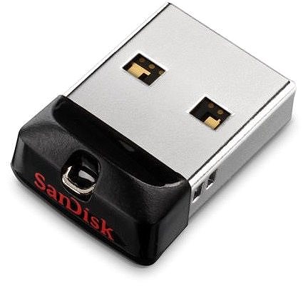 USB Stick SanDisk Cruzer Fit 16 GB Seitlicher Anblick