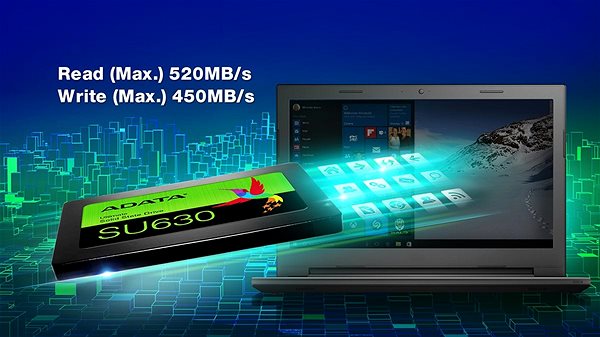 SSD meghajtó ADATA Ultimate SU630 SSD 240GB ...