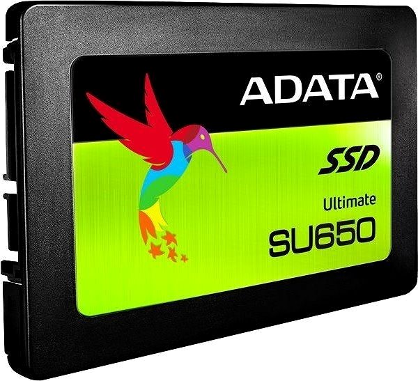 SSD meghajtó ADATA Ultimate SU650 SSD 480GB Képernyő