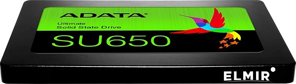 SSD-Festplatte ADATA Ultimative  SU650 SSD 960GB Seitlicher Anblick