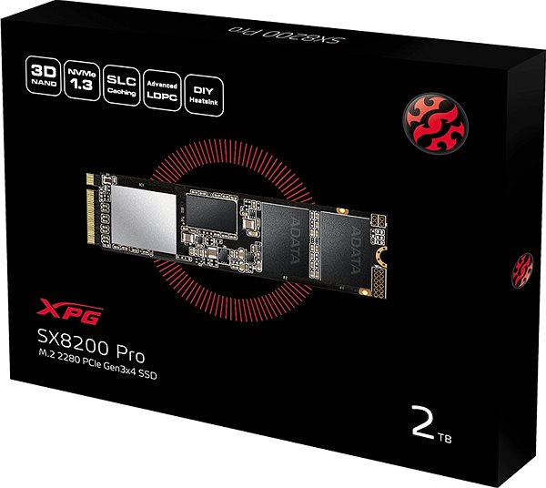SSD disk ADATA XPG SX8200 Pro SSD 2TB Obal/krabička