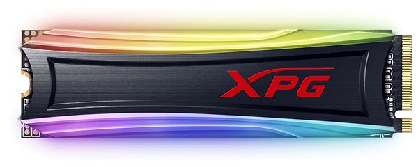 SSD meghajtó ADATA XPG SPECTRIX S40G RGB 1TB SSD Képernyő
