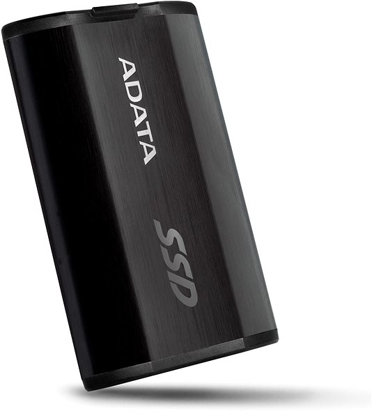Külső merevlemez ADATA SE800 SSD 512GB fekete Oldalnézet