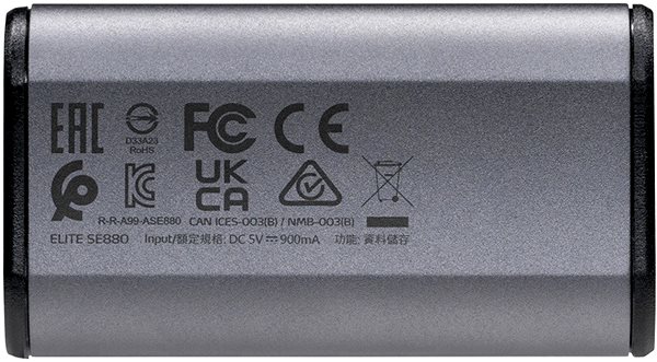 External Hard Drive ADATA SE880 SSD 500GB, Titanium Gray ...