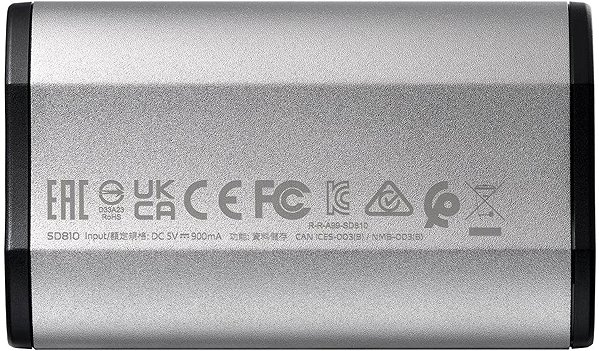 External Hard Drive ADATA SD810 SSD 1TB, silver-grey ...