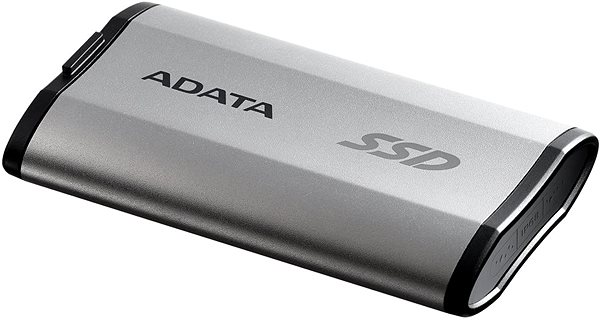 Externe Festplatte ADATA SD810 SSD 2TB, silber-grau ...