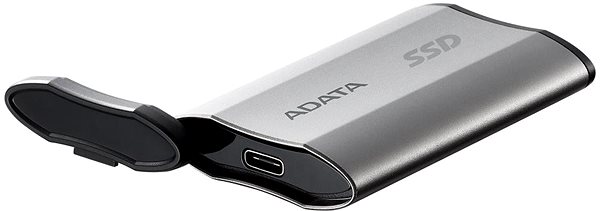 Externe Festplatte ADATA SD810 SSD 4TB, silber-grau ...