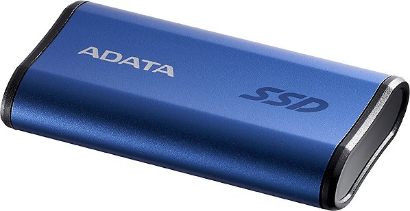 ADATA SE880 SSD 4TB, Blue external drive.