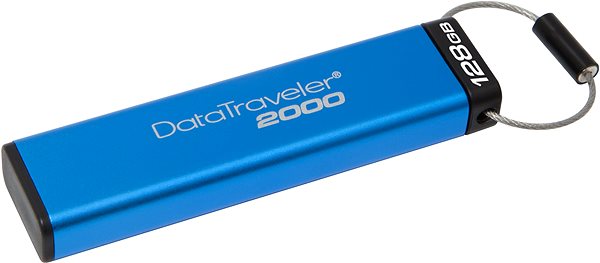USB Stick Kingston DataTraveler 2000 128GB Seitlicher Anblick