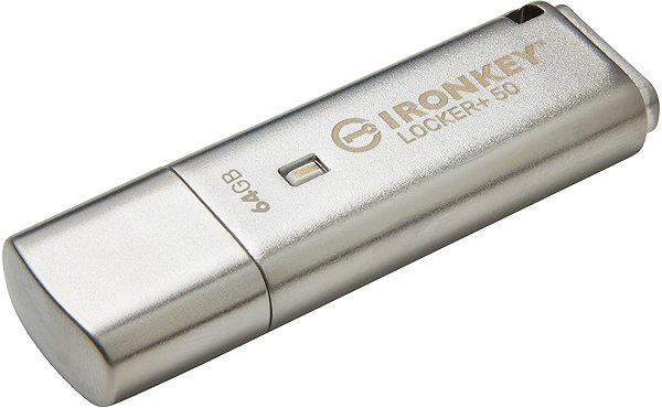 Pendrive Kingston IronKey Locker+ 50 64GB ...