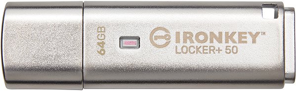 Pendrive Kingston IronKey Locker+ 50 64GB ...