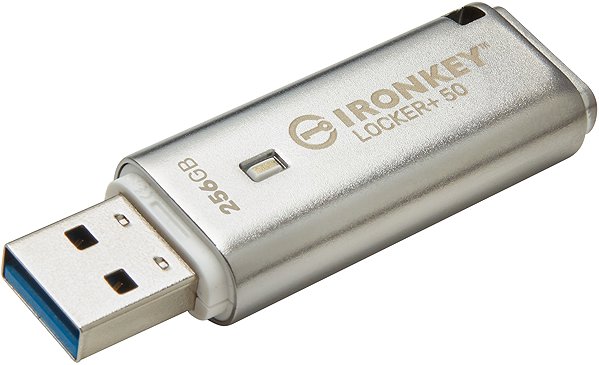 Flash Drive Kingston IronKey Locker+ 50 256GB ...