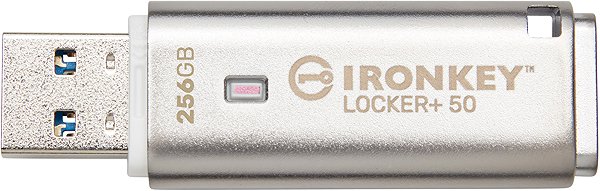 Flash Drive Kingston IronKey Locker+ 50 256GB ...