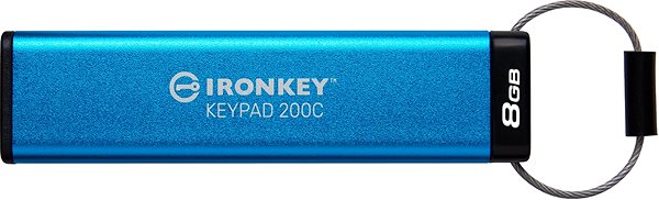USB kľúč Kingston IronKey Keypad 200 8 GB USB-C ...