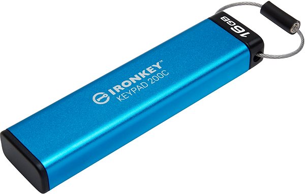 USB Stick Kingston IronKey Keypad 200 16GB USB-C ...