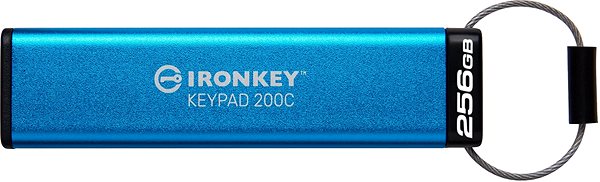 USB kľúč Kingston IronKey Keypad 200 256 GB USB-C ...