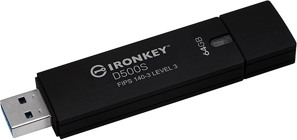 Flash Drive Kingston IronKey D500S 64GB ...