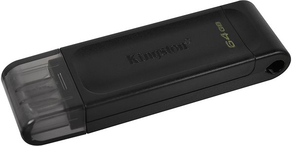 Flash Drive Kingston DataTraveler 70 64GB Lateral view