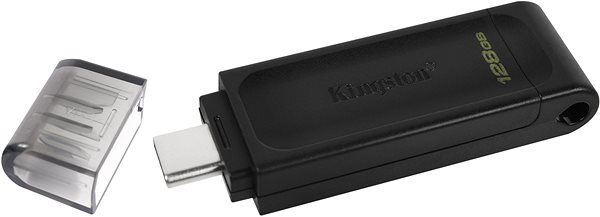 Pendrive Kingston DataTraveler 70 128 GB Oldalnézet