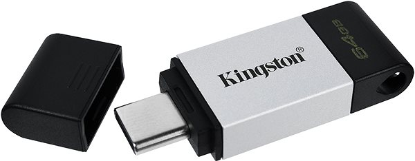 USB Stick Kingston DataTraveler 80 64GB Seitlicher Anblick