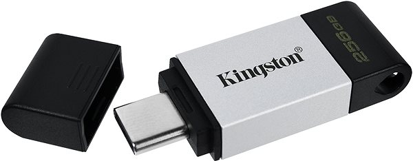 Flash Drive Kingston DataTraveler 80 256GB Lateral view
