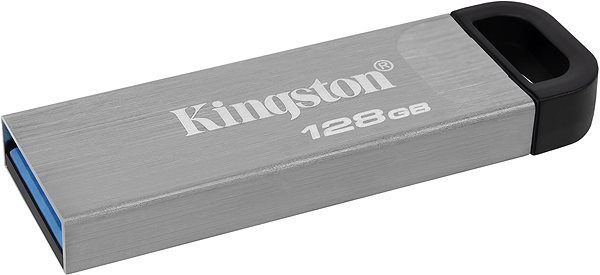 Flash Drive Kingston DataTraveler Kyson 128GB Lateral view