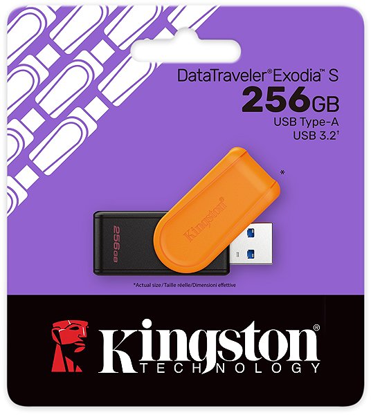 Flash Drive Kingston DataTraveler Exodia S 256GB ...