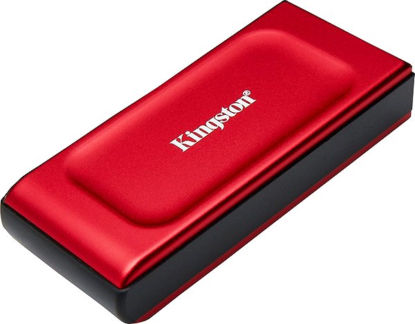 External Hard Drive Kingston XS1000 SSD 1TB, red ...