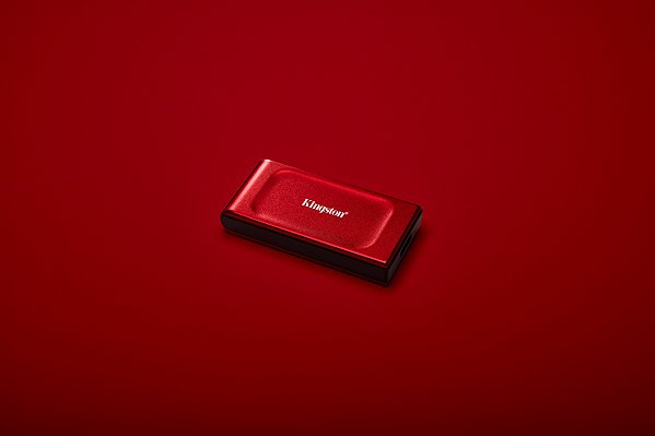 External Hard Drive Kingston XS1000 SSD 2TB, red ...